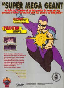 Publicité pour Phantom 2040 sur Megadrive