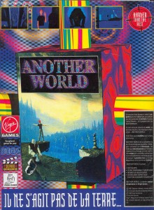 Publicité d\'Another World sur Megadrive