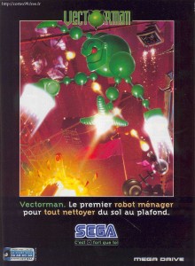 Publicité pour Vectorman sur Megadrive