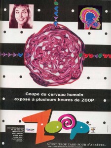 Publicité pour Zoop sur Megadrive