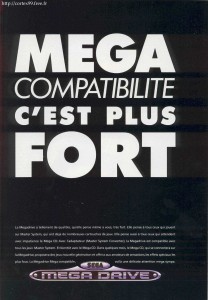 Publicité Megadrive