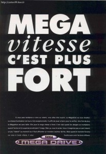 Ad for the Megadrive