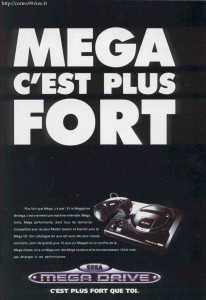 Ad for the Megadrive