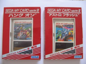 2 Sega My Card - Hang On et Transbot