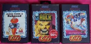 Quelques jeux Kixx pour Master System