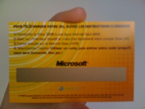 Carte promotionnelle Banjo 1 offert